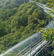 2mm透明耐力板-河南洛阳天赐山玻璃滑道